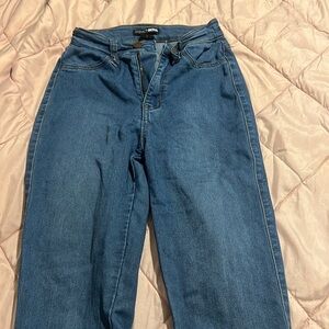 High wasted skinny jeans
